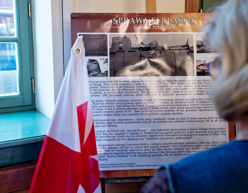 Galeria pamięci. Wystawa o Sprawie Elbląskiej już otwarta zdjęcie nr 333839