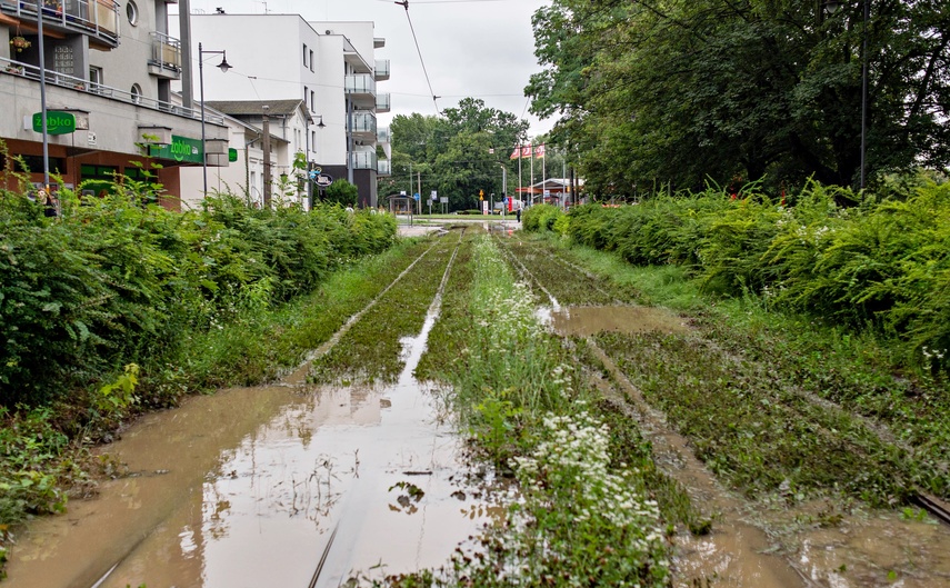 Szpital uratowany przed wodą, okolice zalane zdjęcie nr 334615