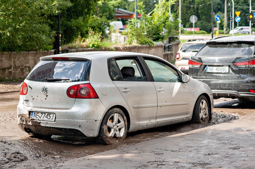 Przy Kumieli dzień po powodzi zdjęcie nr 334761