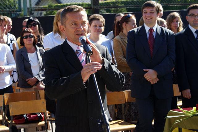 Andrzej Korpacki był wyraźnie wzruszony przebiegiem uroczystości. W szczególności słowa podziękowania skierował do