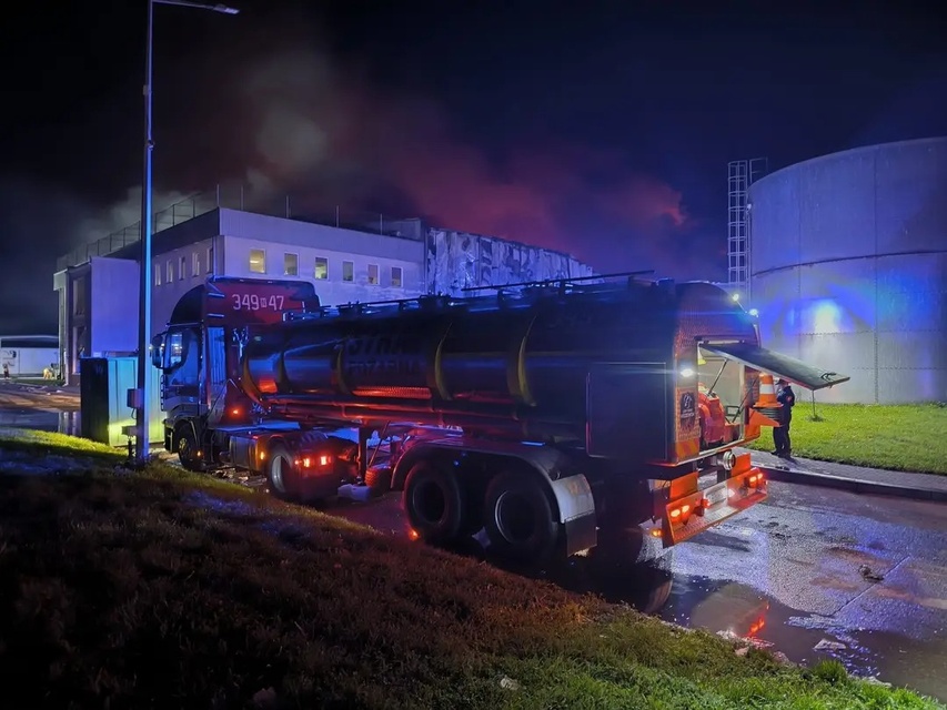 Pożar w ZUO  zdjęcie nr 338298