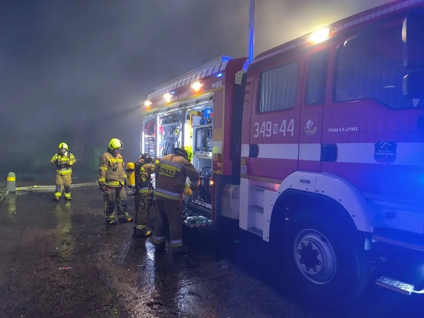 Pożar w ZUO  zdjęcie nr 338297