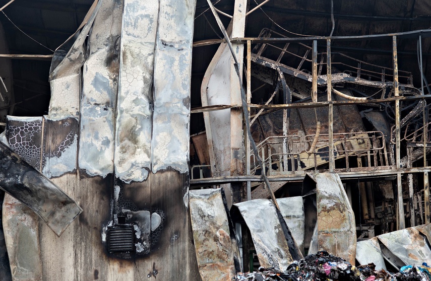 Tak wygląda ZUO dwa tygodnie po pożarze zdjęcie nr 338819