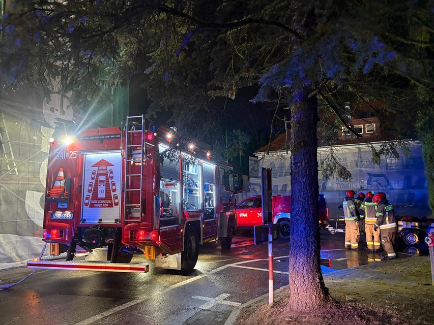 Pożar w Szpitalu Miejskim zdjęcie nr 339810