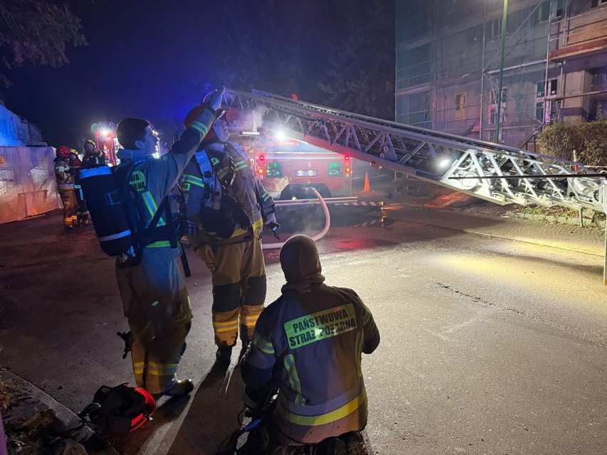 Pożar w Szpitalu Miejskim zdjęcie nr 339802