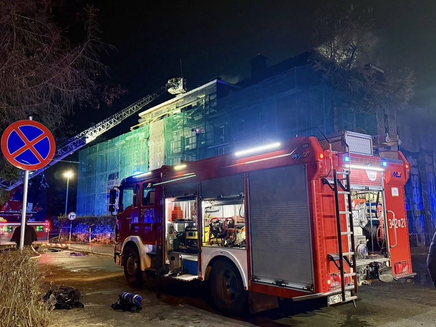Pożar w Szpitalu Miejskim zdjęcie nr 339797