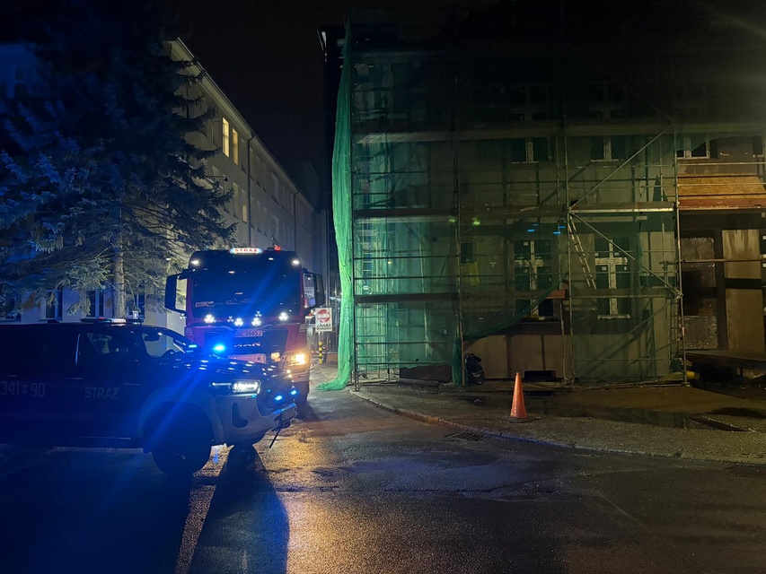 Pożar w Szpitalu Miejskim zdjęcie nr 339813