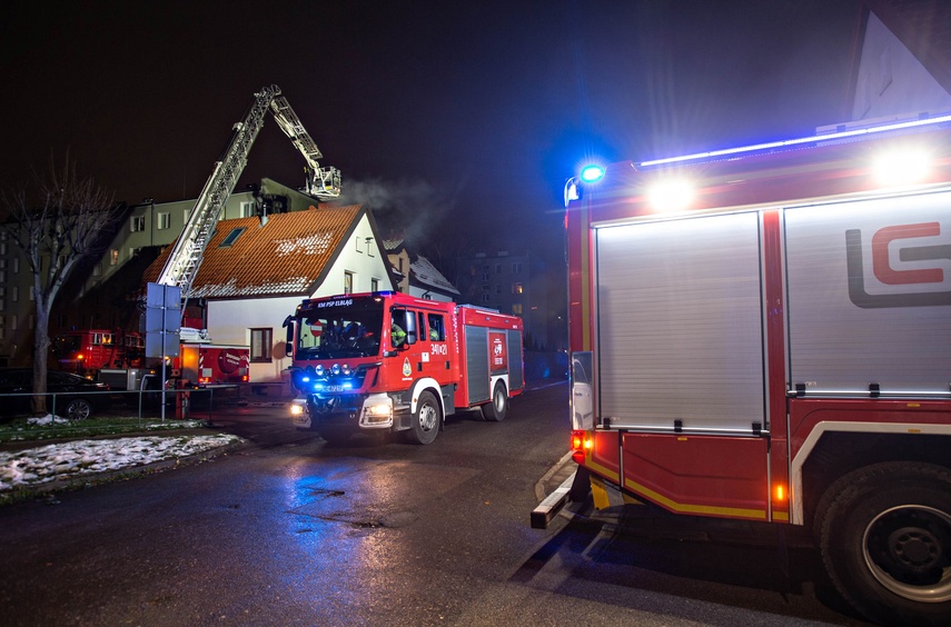 Pożar sadzy w kominie zdjęcie nr 339989