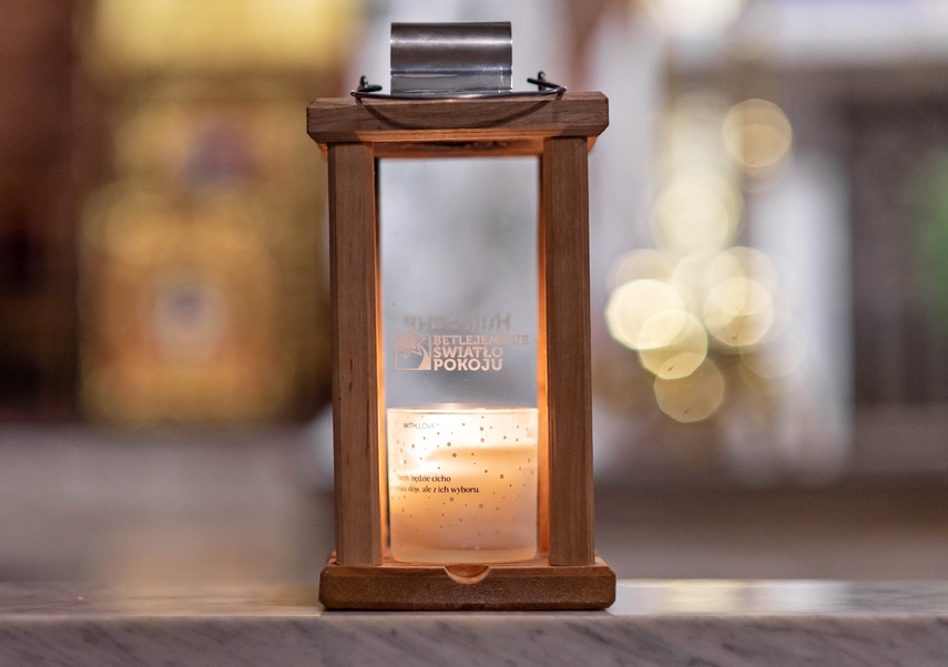 Elbląg Harcerski ogień z Betlejem