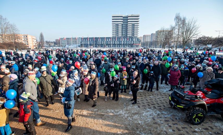 To się ogląda Orszak Trzech Króli w Elblągu