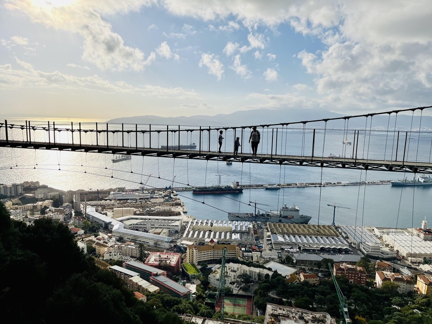 Most wiszący na Gibraltarze