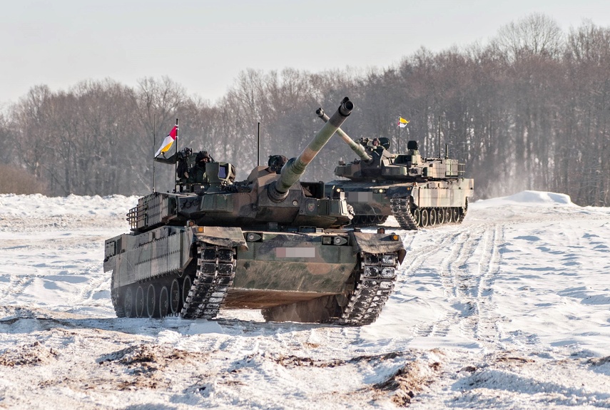 Tak ćwiczą czołgiści z K2 zdjęcie nr 343243