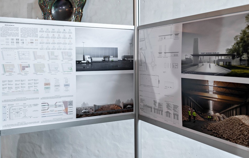 Wizualizacja nowego portu morskiego w Elblągu zdjęcie nr 343266