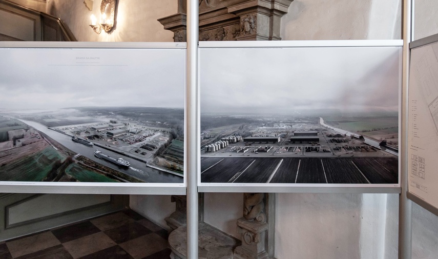 Wizualizacja nowego portu morskiego w Elblągu zdjęcie nr 343268