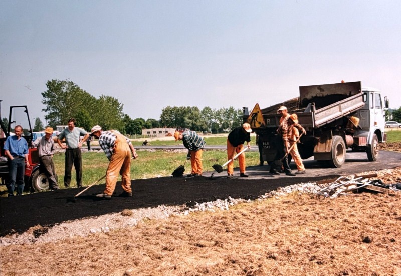 Na lotnisku żołnierze wybudowali m. in. drogę