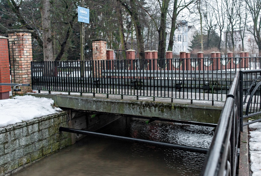 Przybywa wody w Kumieli. Władze Elbląga apelują do mieszkańców zdjęcie nr 343927
