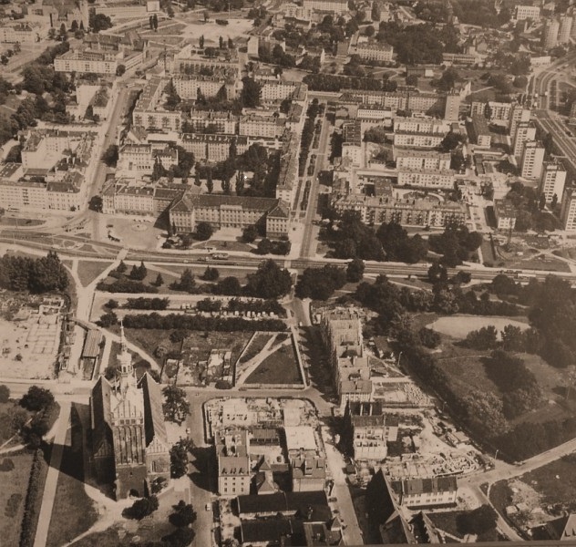 Widok na miasto w kierunku wschodnim