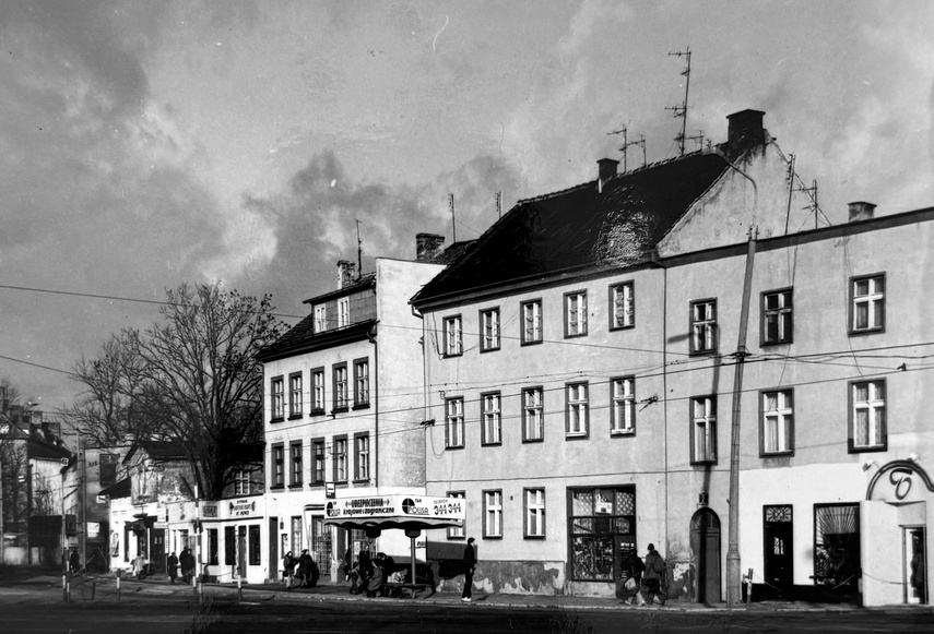 Przystanek tramwajowy przy ul. Parkowej (dziś ul. 3 Maja.plac Grunwaldzki)