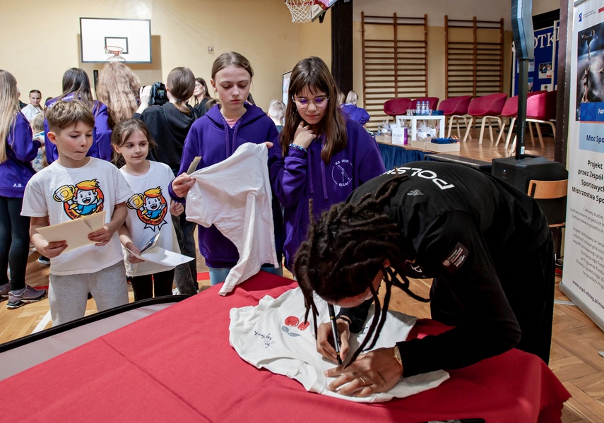 Olimpijczycy przepytani przez uczniów zdjęcie nr 344865