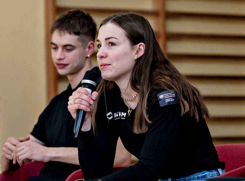 Olimpijczycy przepytani przez uczniów zdjęcie nr 344853