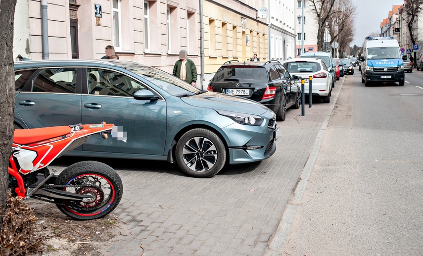 Uderzyła w motocyklistę zdjęcie nr 345634