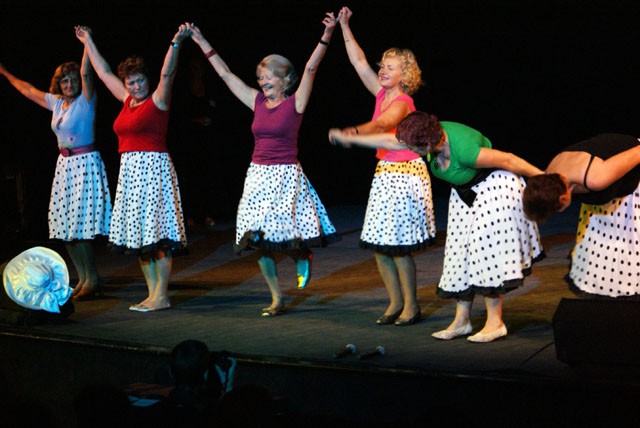 Seniorki pokazały, że nie brakuje im energii i witalności