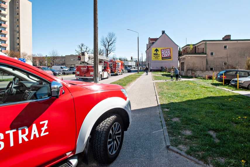 Pożar w pustostanie przy Robotniczej zdjęcie nr 347055