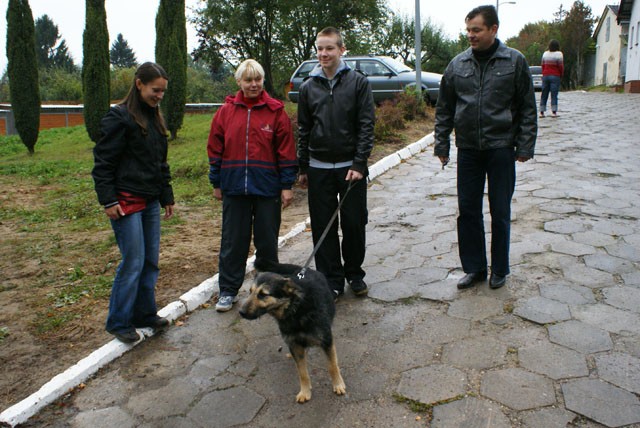 Macedonia po półrocznym pobycie w schronisku jedzie do własnego domu