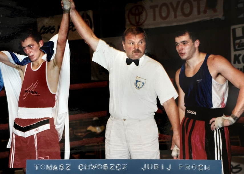 Wielki boks w międzynarodowym wydaniu (w obiektywie Henryka Myślińskiego) zdjęcie nr 347889