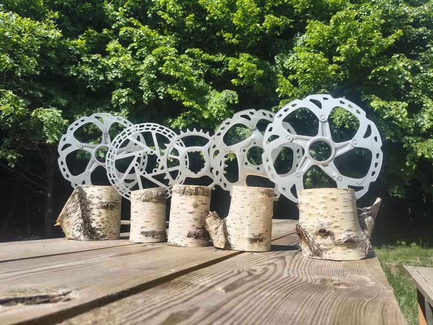 Wyjątkowe statuetki zawodów Truso MTB zdjęcie nr 349262