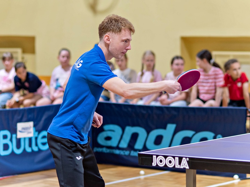 Jakub Dyjas zachęcał do tenisa stołowego zdjęcie nr 350002