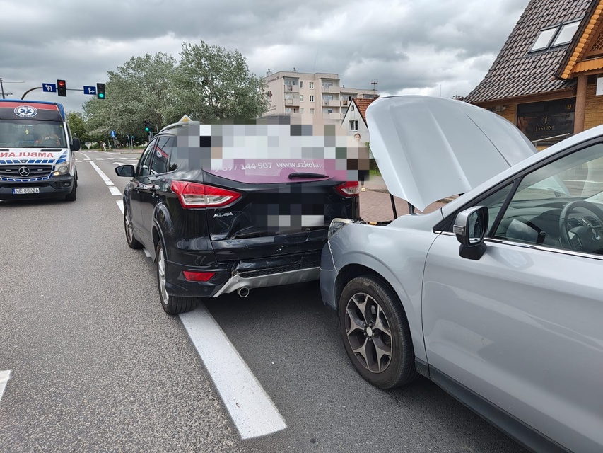 Zderzenie trzech aut na Ogólnej zdjęcie nr 351142