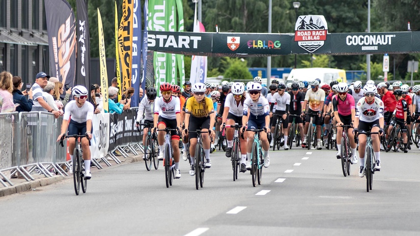Ścigali się na szosie i rolkach. Road Race w Elblągu zdjęcie nr 351486