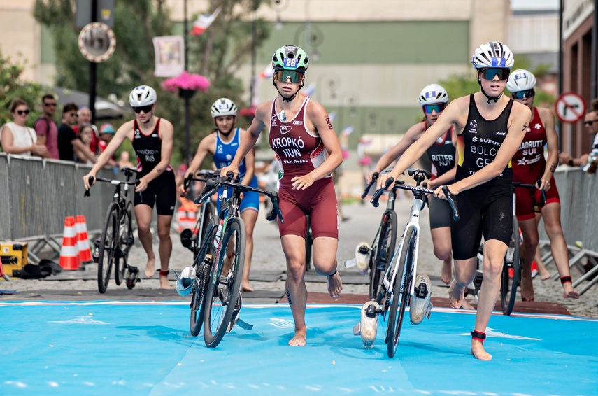 Triathlonowe Mistrzostwa Europy w Elblągu wystartowały zdjęcie nr 351878