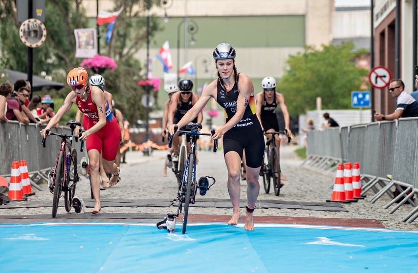 Triathlonowe Mistrzostwa Europy w Elblągu wystartowały zdjęcie nr 351881