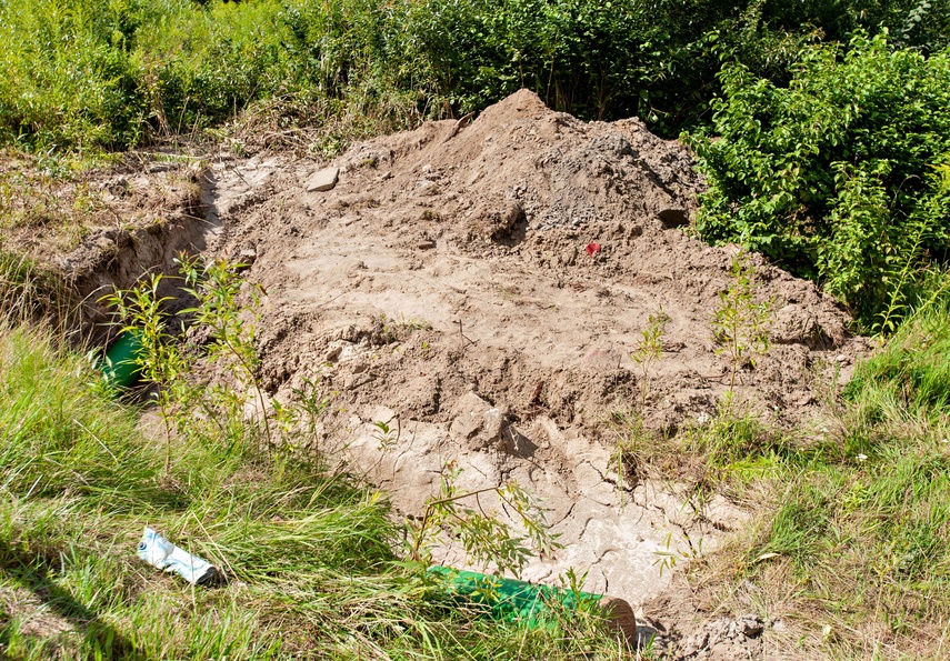 Budują kanalizację przy Górze Chrobrego. Po co? zdjęcie nr 352435