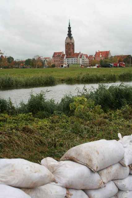 Elbląg po powodzi zdjęcie nr 28405