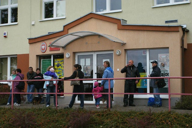 Elbląg Ewakuacja powodzian
