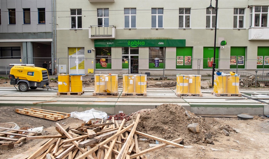 Nowe tory na 1 Maja zdjęcie nr 353395