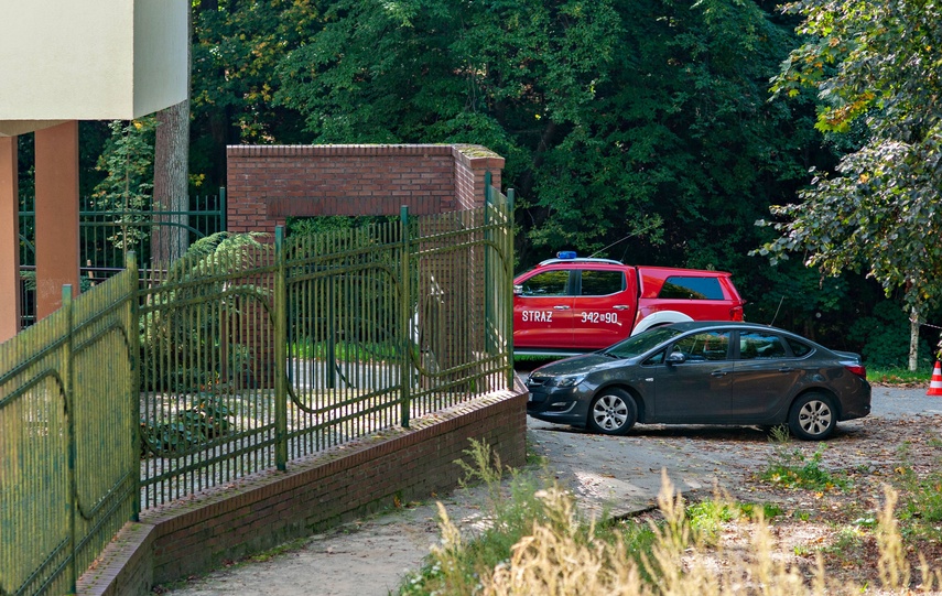 Pożar w placówce przy Mazurskiej. Ewakuacja wychowanków i pracowników zdjęcie nr 354305