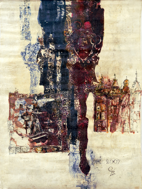 Bursztyn z tryptyku Minerały_batik wymiary 164 x 180 cm Elbląg 2009. Praca była eksponowana na wystawach w Manhattan Bursztyn z tryptyku Minerały_batik wymiary 164 x 180 cm Elbląg 2009. Praca była eksponowana na wystawach w Manhattan