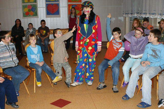 Klauni w Domu Dziecka zdjęcie nr 29470