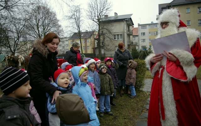 Mikołaj u przedszkolaków zdjęcie nr 29650