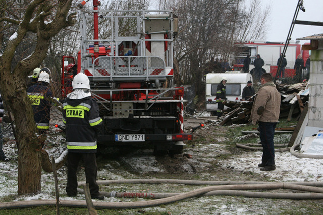 Pożar w Kępkach zdjęcie nr 30212