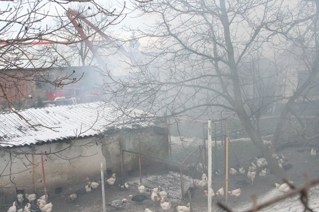 Pożar w Kępkach zdjęcie nr 30219