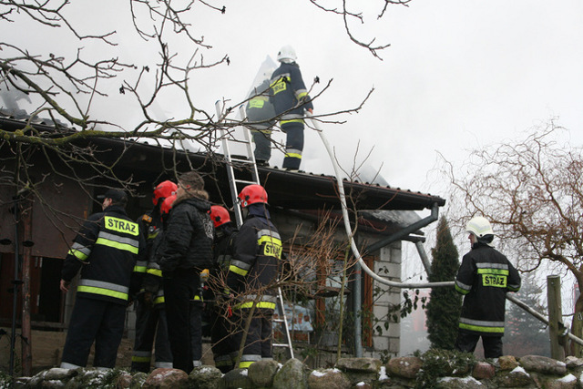 Pożar w Kępkach zdjęcie nr 30229