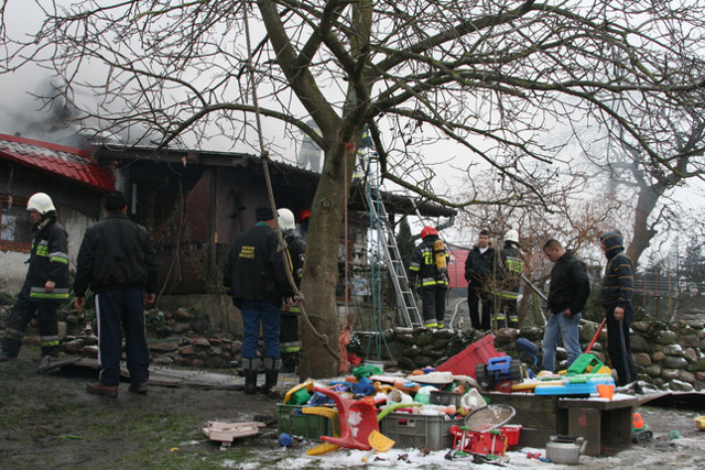 Pożar w Kępkach zdjęcie nr 30228