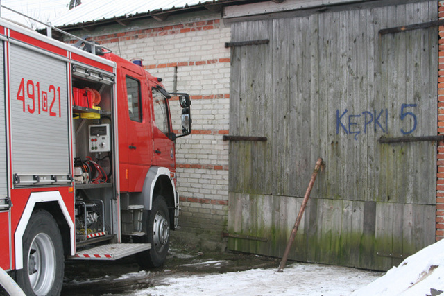 Pożar w Kępkach zdjęcie nr 30233