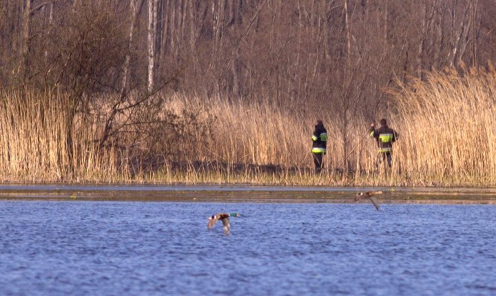 Pożar nad jeziorem zdjęcie nr 34183
