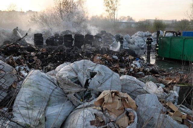 Pożar przy Skrzydlatej zdjęcie nr 34229